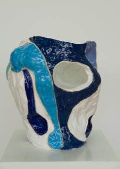 Marliz Frencken, ceramic vase (sculpture, object, modernist, interior)