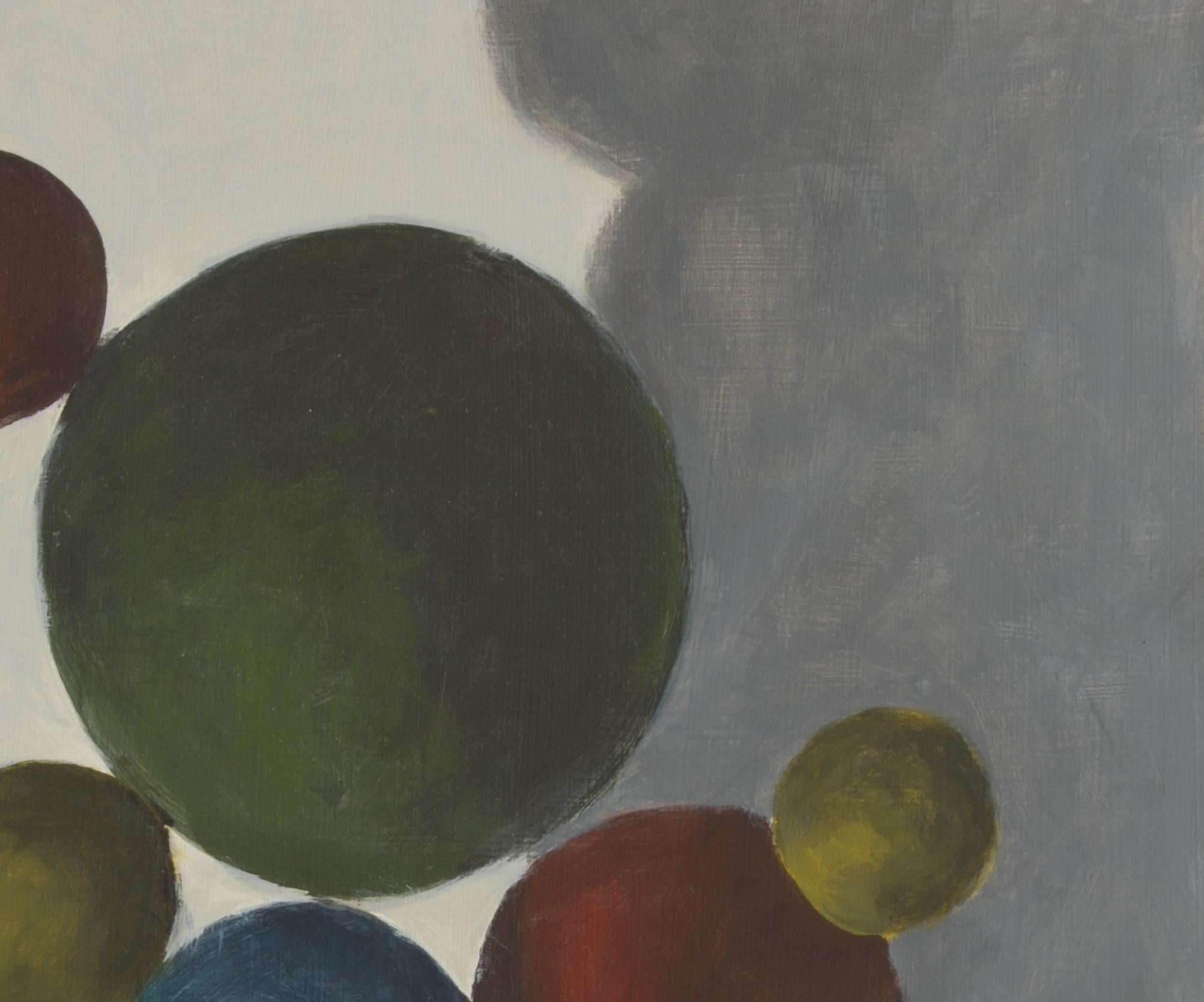 Jasper Hagenaar, Impossible sculpture 2 (painting, abstract, balls, light) For Sale 2