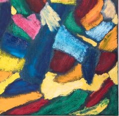 Bart Kok, Omlopen, 2020 (figurative, abstract, painting, color)