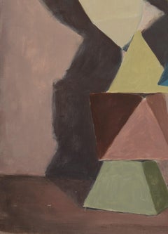 Jasper Hagenaar, possible sculpture 1, 2016 (blocks, abstract, painting)