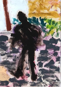 Tanja Ritterbex, Just be who you are, 2018 (Person with sculpture in landscape)