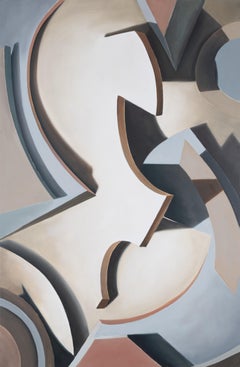 Jasper Hagenaar, Composition nr5, oil on canvas (figurative, abstract, painting)