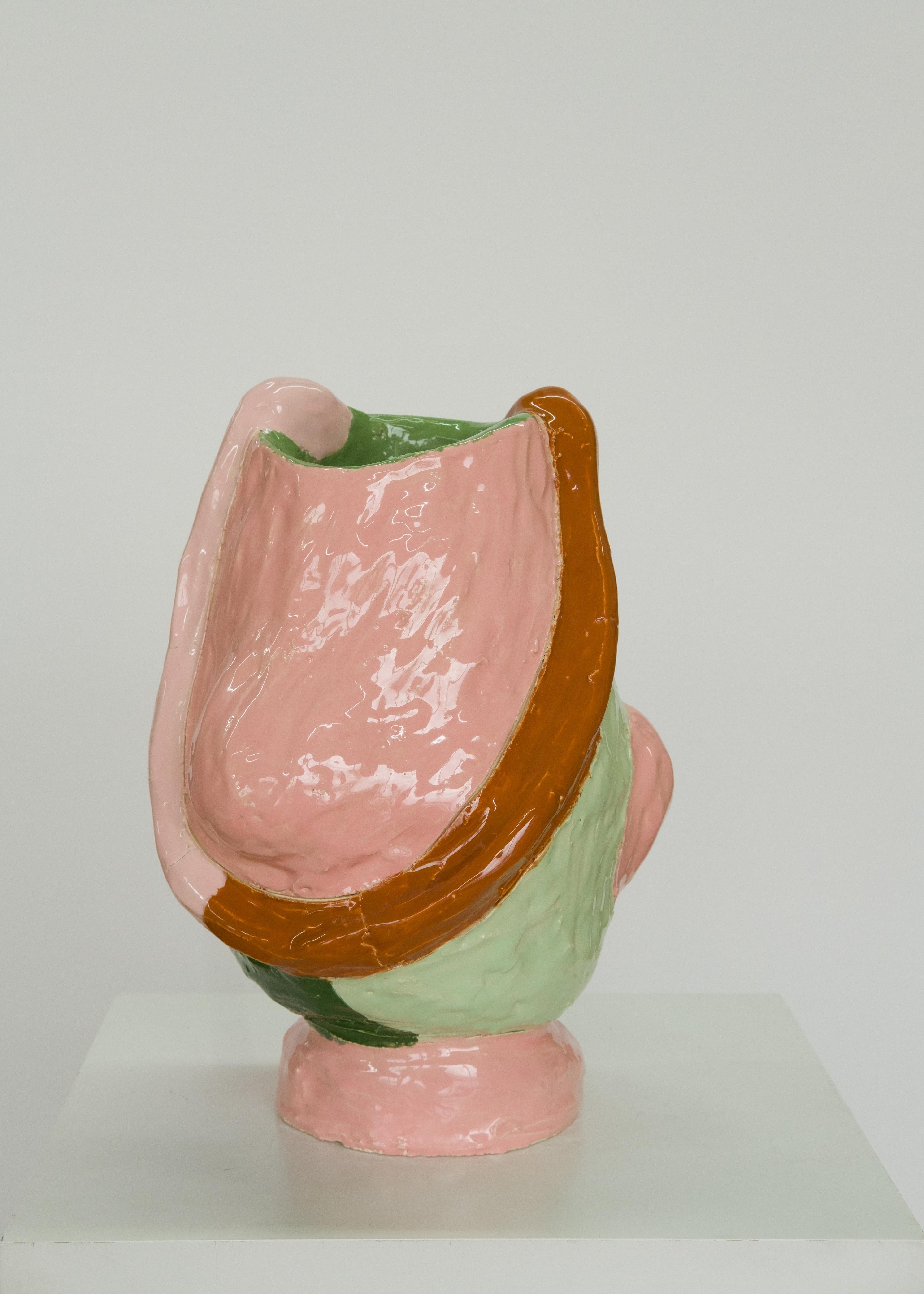 Marliz Frencken, ceramic vase (sculpture, object, modernist, interior) For Sale 5