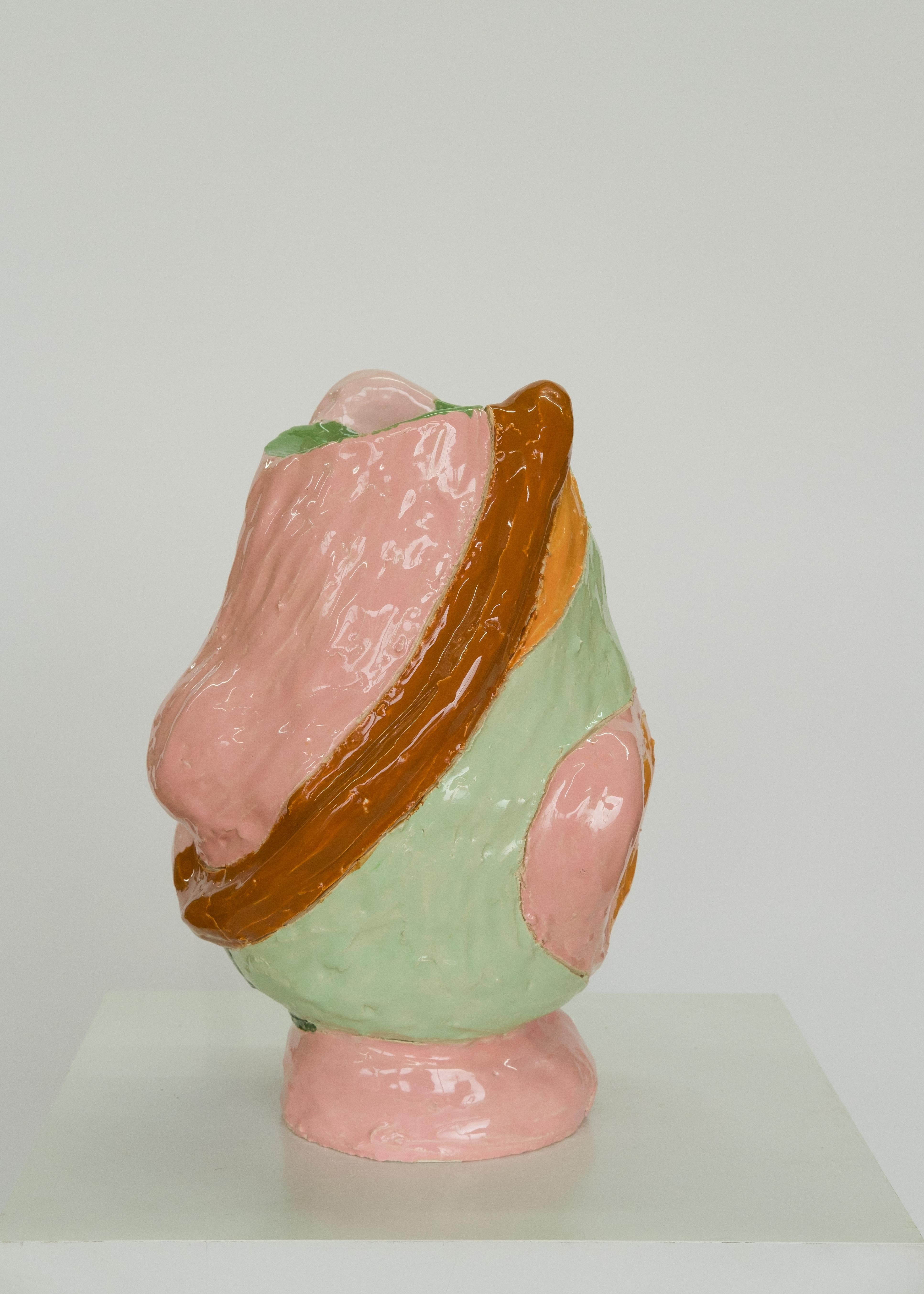 Marliz Frencken, ceramic vase (sculpture, object, modernist, interior) For Sale 2