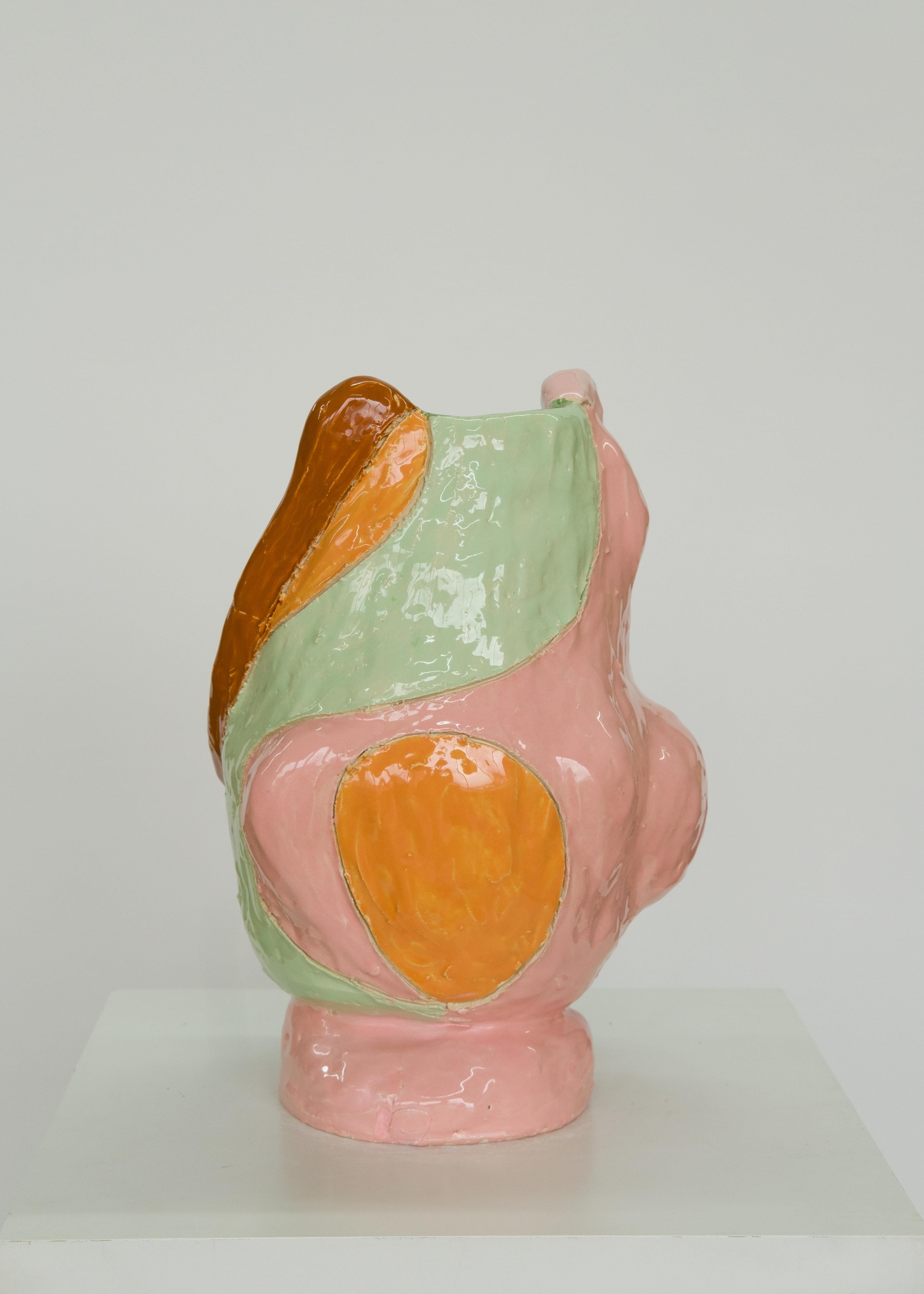 Marliz Frencken, ceramic vase (sculpture, object, modernist, interior) For Sale 1