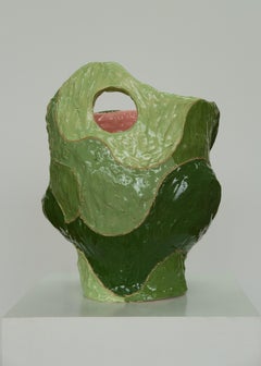 Marliz Frencken, ceramic vase (sculpture, object, modernist, interior)