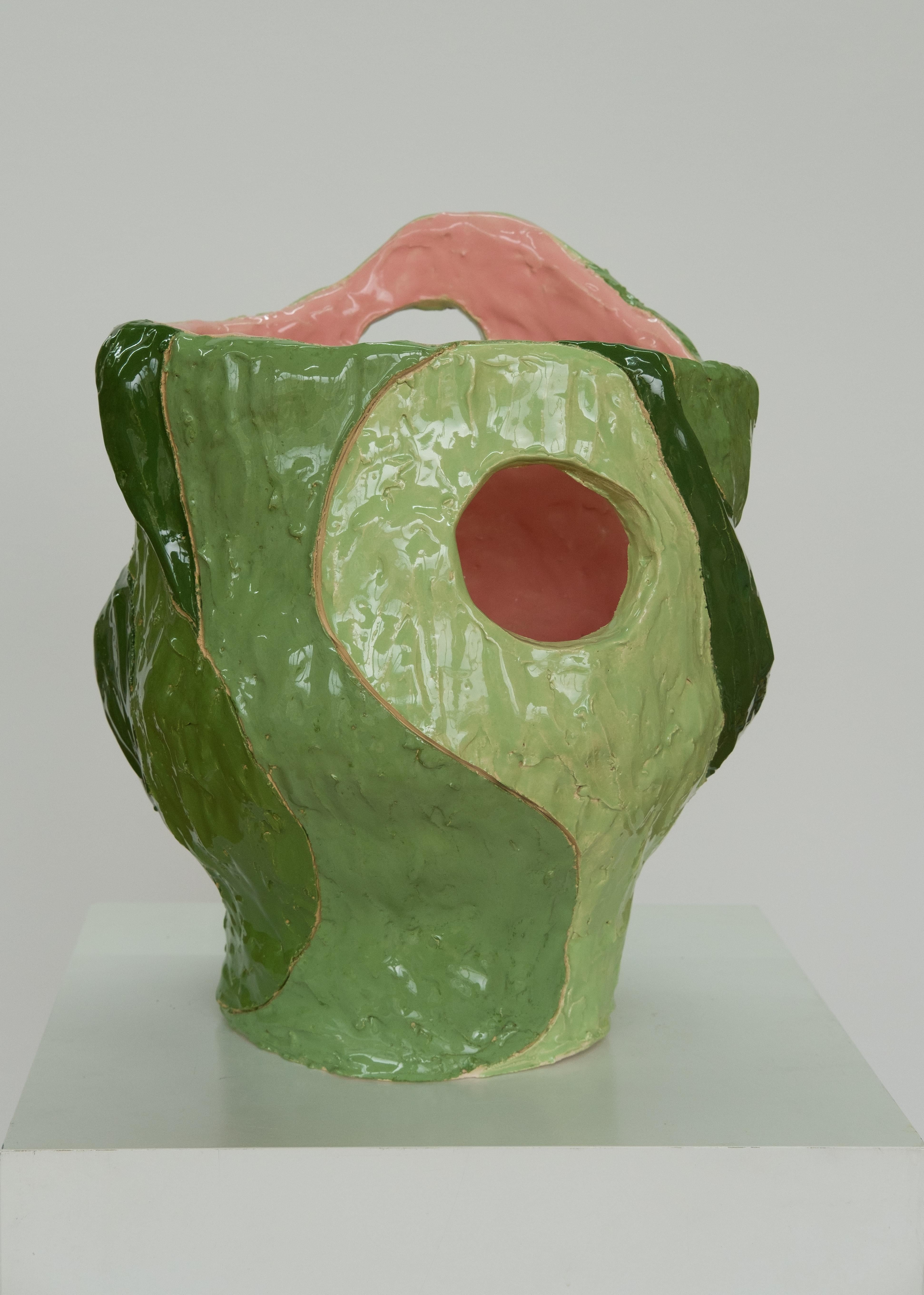Marliz Frencken, ceramic vase (sculpture, object, modernist, interior) For Sale 3