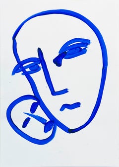 Marliz Frencken (a portrait in blue)