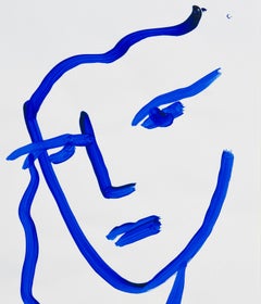 Marliz Frencken (a portrait in blue)
