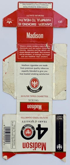 Isheanesu Dondo (Mood drawing with a black marker on a cigarette pack)