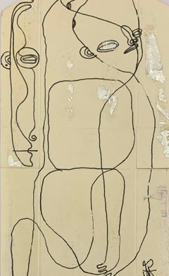 Isheanesu Dondo (Mood drawing with a black marker on a cigarette pack)