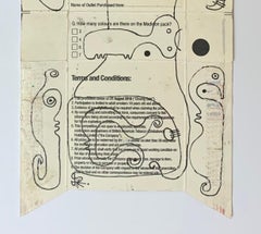 Isheanesu Dondo (Mood drawing with a black marker on a cigarette pack)