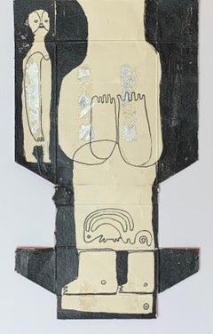 Isheanesu Dondo (Mood drawing with a black marker on a cigarette pack)