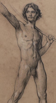 Etude pour « Le Triomphe de David »,