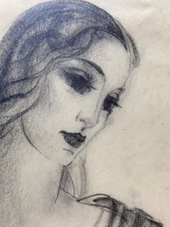 Idealized Representation of a Woman, Three Quarters, Facing Right, Circa 1934.