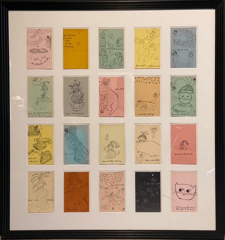 Andy Warhol - Holy Cats d'Andy Warhol, 1954 En vente sur 1stDibs