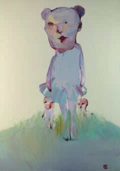 Meng Yang Yang - Untitled (morph and two kids) Tianti, 2006 
