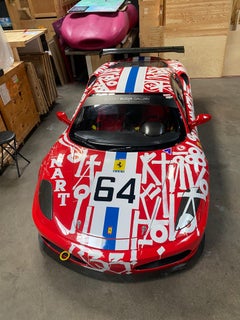 Ferrari F430 NART Rennwagen – bemalt von RETNA