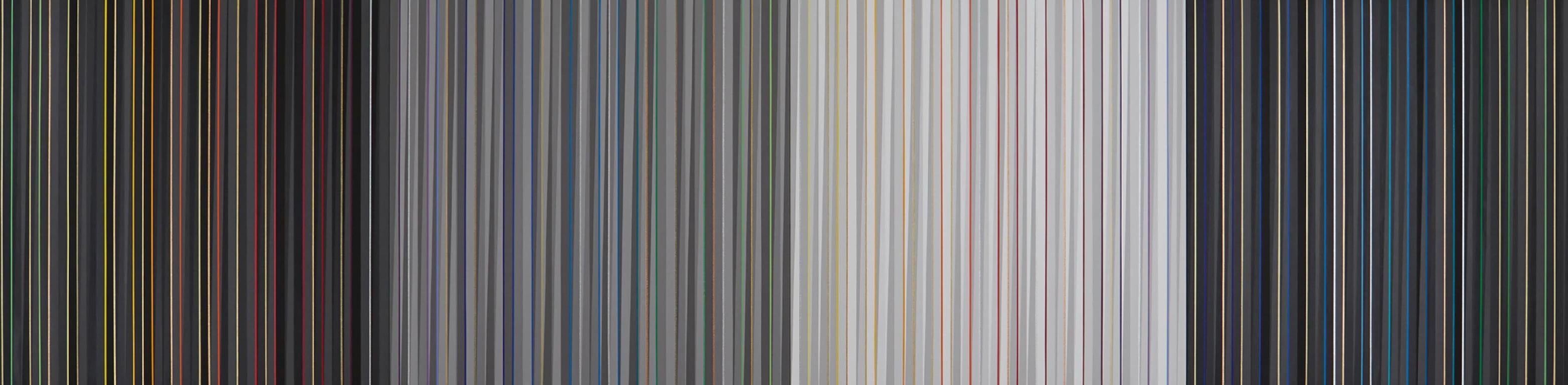 Gabriele Evertz Abstract Painting – (A-) Chromatics (Tag + Traum)