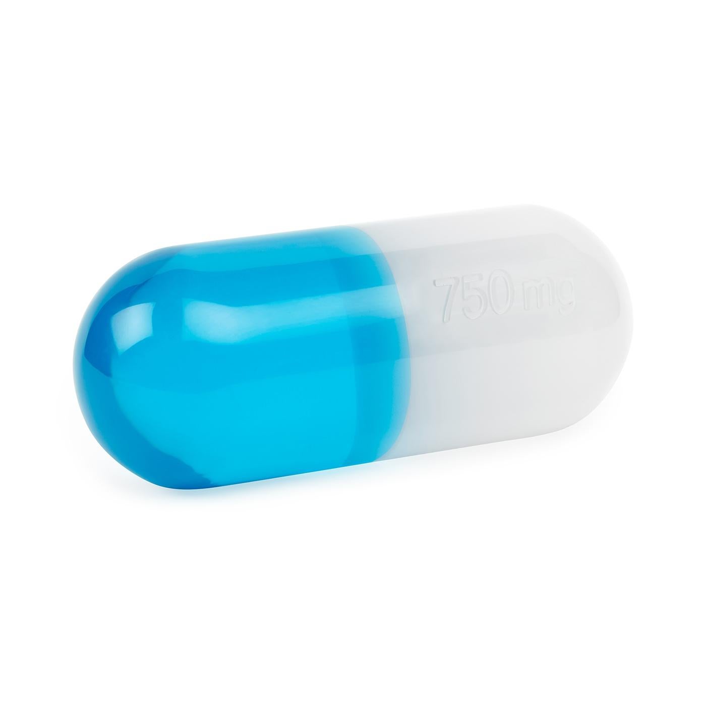Extra Large Acrylic Pill - Sculpture by Jonathan Adler