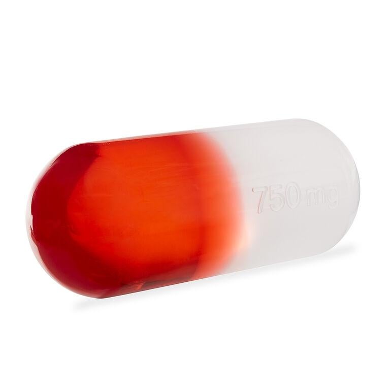 Extra Large Acrylic Pill - Sculpture by Jonathan Adler