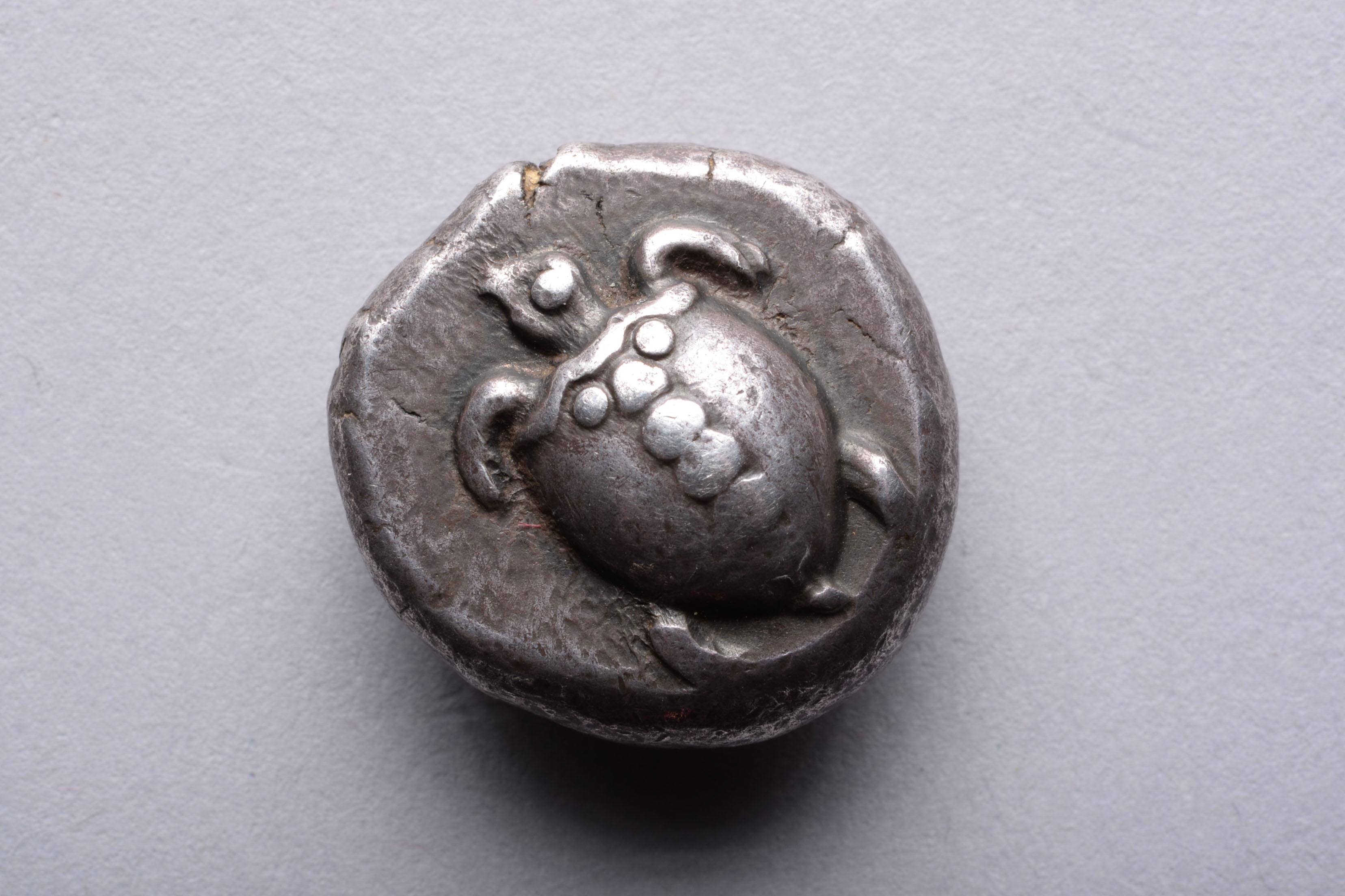 Ancient Greek Silver Turtle Stater Coin from Aegina - Art by Unknown
