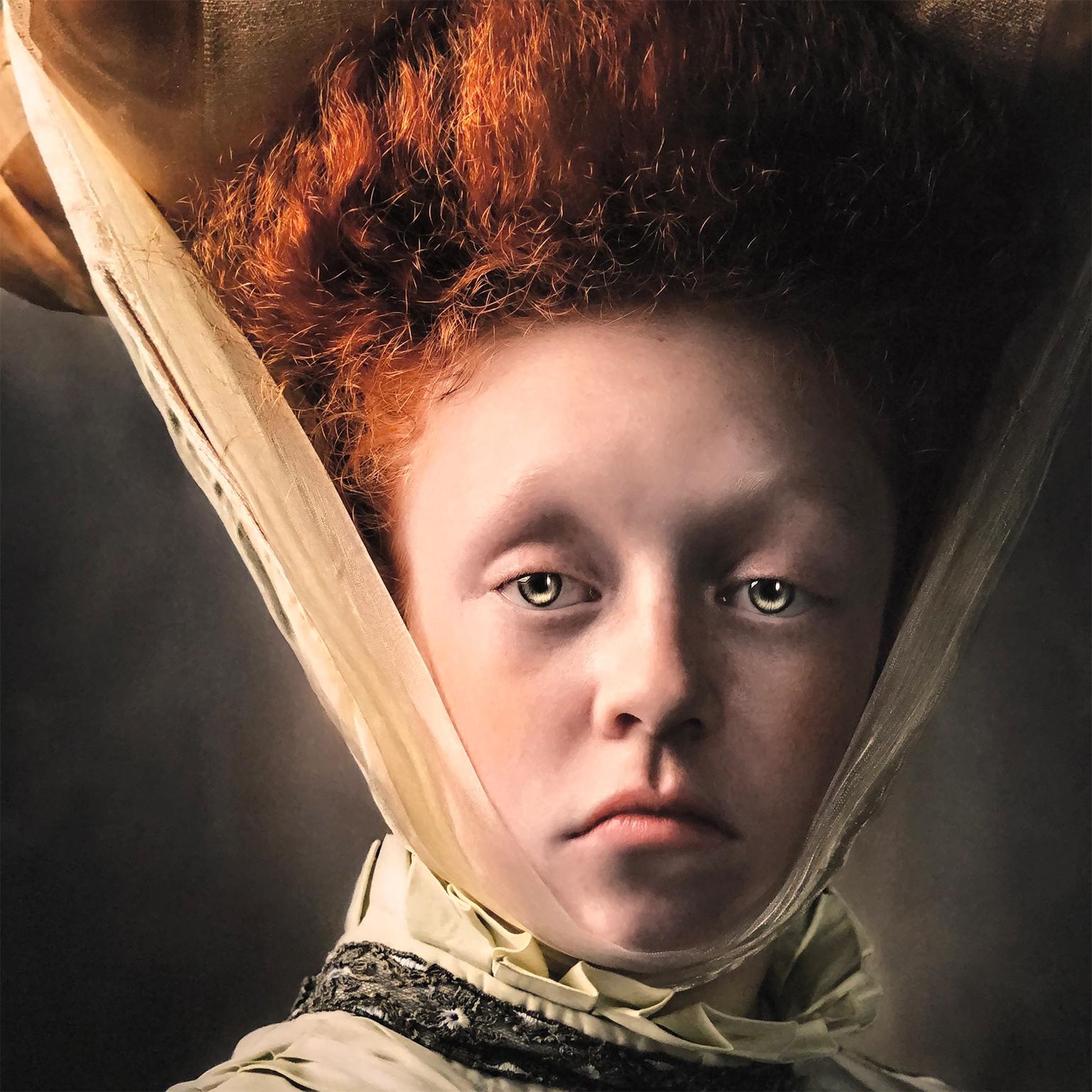 Golden Pillows - Realist Photograph by Ewa Cwikla