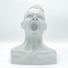 Male Marble Resin Hyper Realist Sculpture - Animi Motus 2B