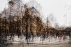 The Louvre Surrounded By People