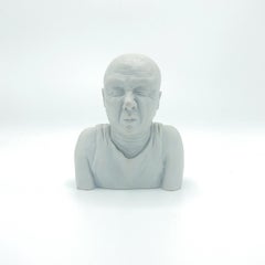 Male Marble Resin Hyper Realist Sculpture - FX 2B