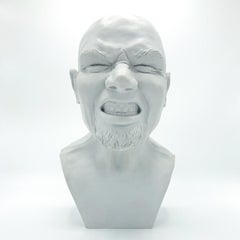 Male Marble Resin Hyper Realist Sculpture - FX 3