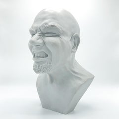 Male Marble Resin Hyper Realist Sculpture - FX 3