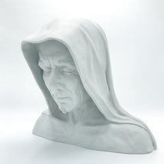 Male Marble Resin Hyper Realist Sculpture - FX 4