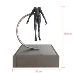 Nude Female Figurative Bronze Contemporary Sculpture: I Spirit