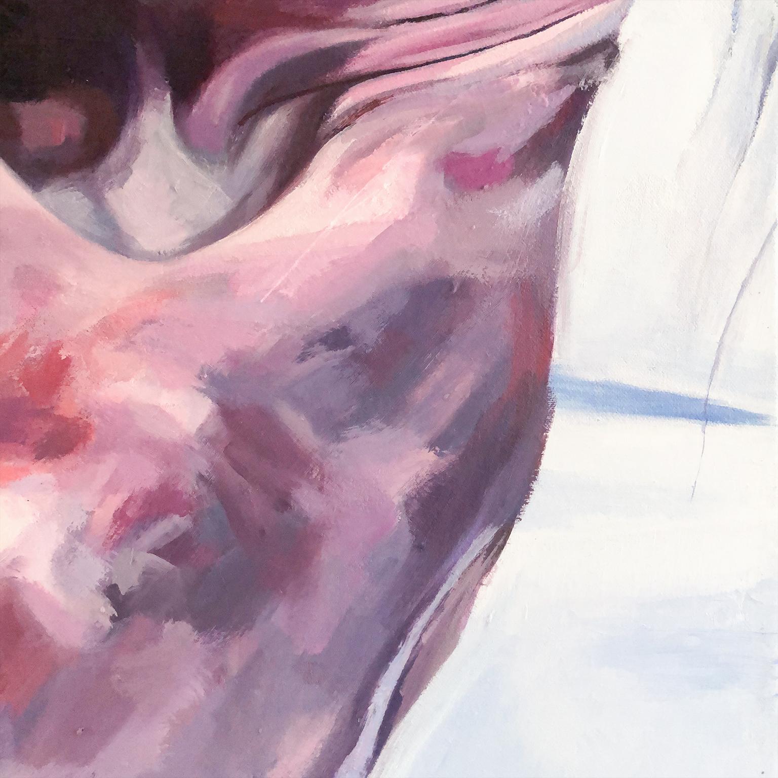 Emotion of the Flesh - Nude Contemporary Oil Painting im Angebot 2