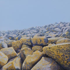 Ameland I - Contemporary Hyper Realist Landscape Acrylic Painting