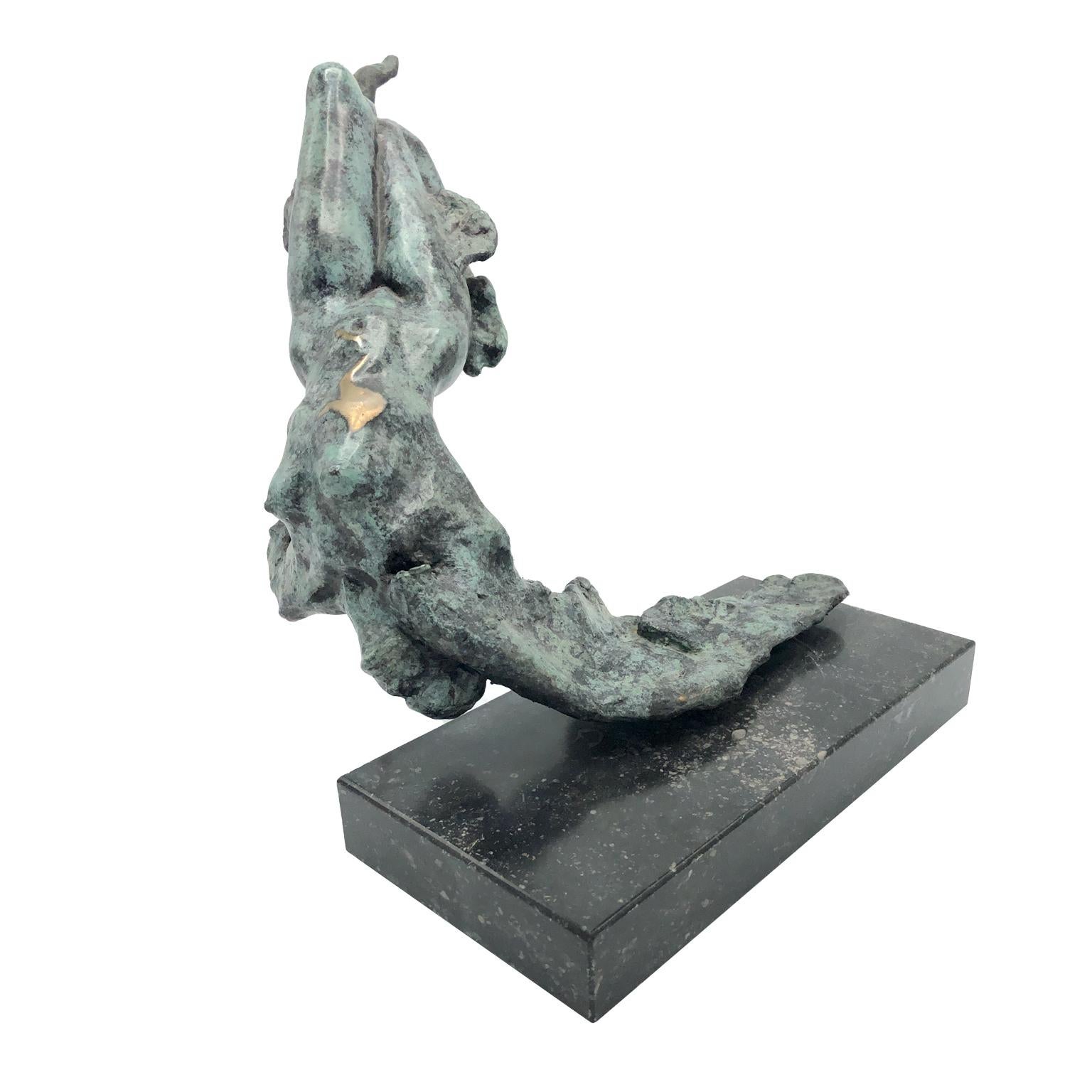 Nude Female Figurative Bronze Contemporary Sculpture: Innocenza Perduta For Sale 3