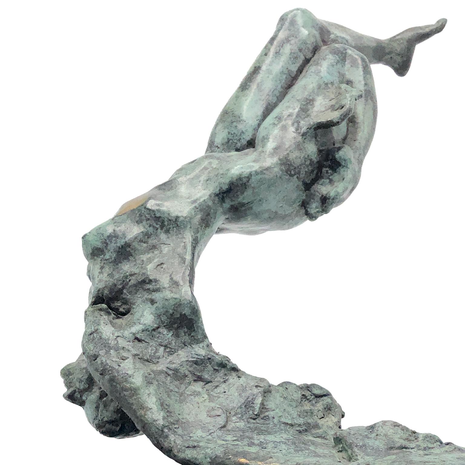 Nude Female Figurative Bronze Contemporary Sculpture: Innocenza Perduta For Sale 4