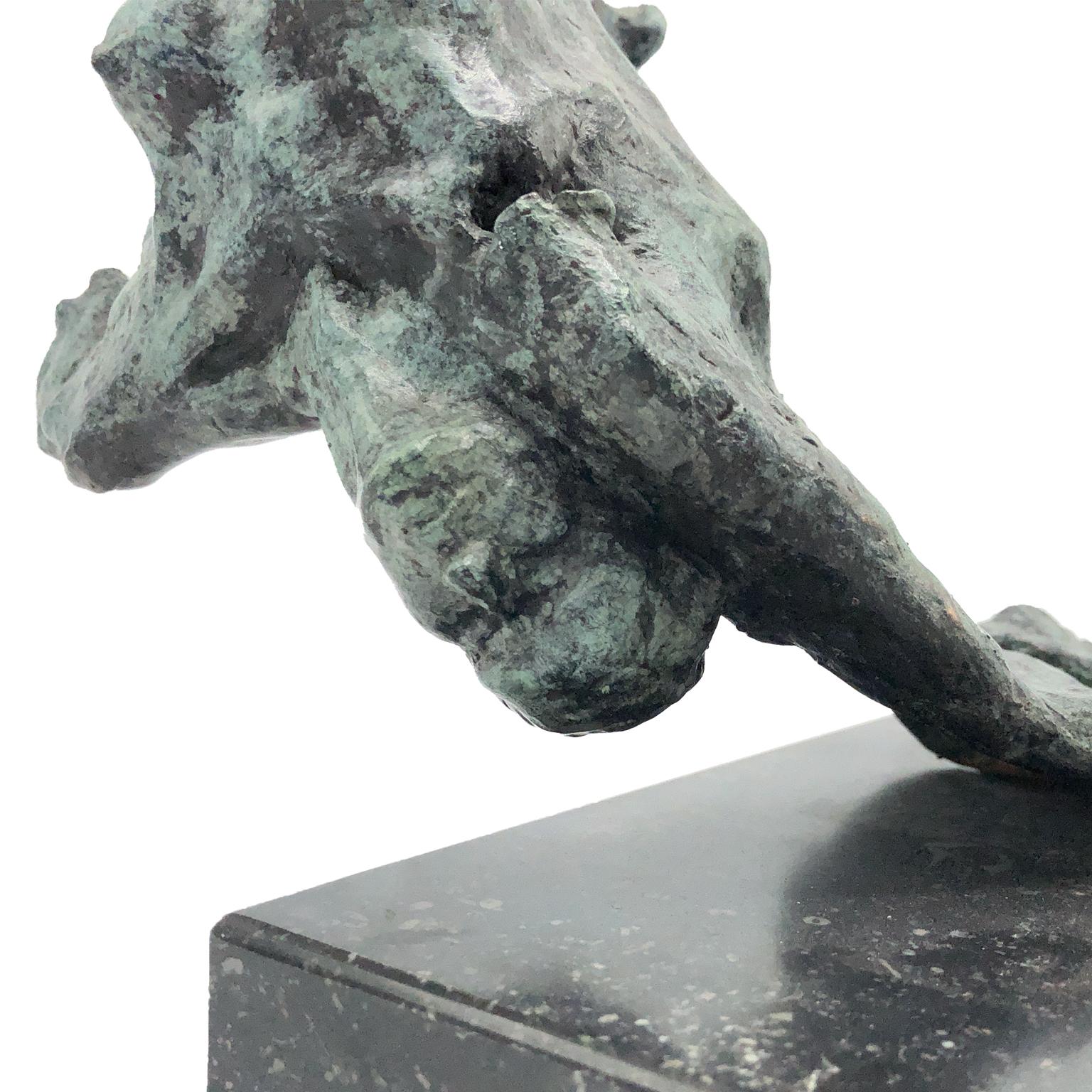 Nude Female Figurative Bronze Contemporary Sculpture: Innocenza Perduta For Sale 2