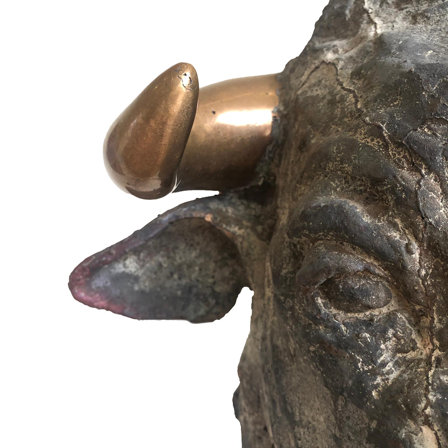 Figurative Bronze Contemporary Sculpture: Europa e il Toro For Sale 3
