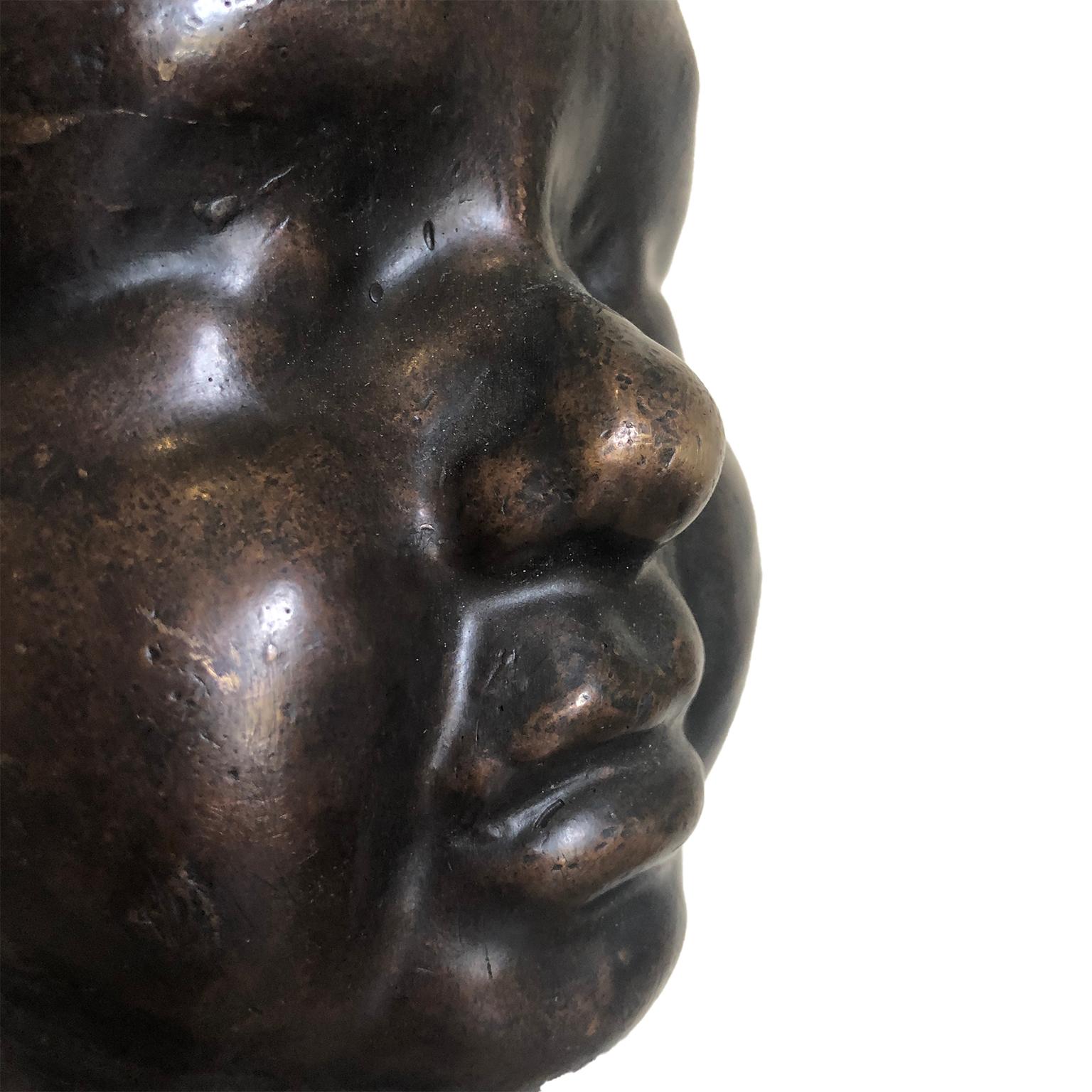 Figurative Bronze Contemporary Sculpture: IL Giovane Cesare For Sale 1