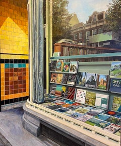 Contemporary Hyper Realist Cityscape: Boekhandel Leliegracht (Amsterdam)