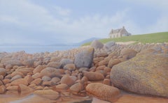 Oileán Acla - Contemporary Hyper Realist Landscape Acrylic Painting