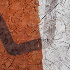 Pathways of Desire, Contemporary Abstract Tapestry, Textile Wall Sculpture