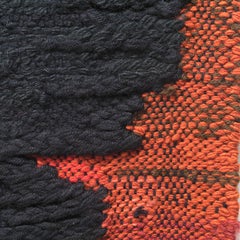 Sainte-Adéle, Mid-Century Abstract Woven Tapestry by Zofia Butrymowicz