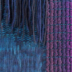 Hommage a Rothko, Mid-Century Geometric Abstract Woven Tapestry