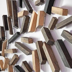 "True North" Contemporary pop art, wall installation of arrow