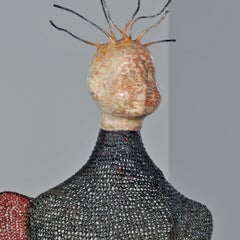 "I Remember" Norma Minkowitz, sculpture textile contemporaine en techniques mixtes