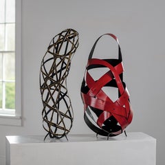 Quiet Dance, Jiro Yonezawa, Abstract Bamboo Sculpture