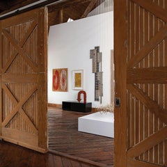 Record, Blair Tate, Geometric woven textile wall sculpture